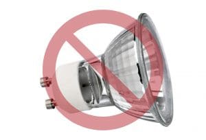 Government pushes to ban halogen lighting
